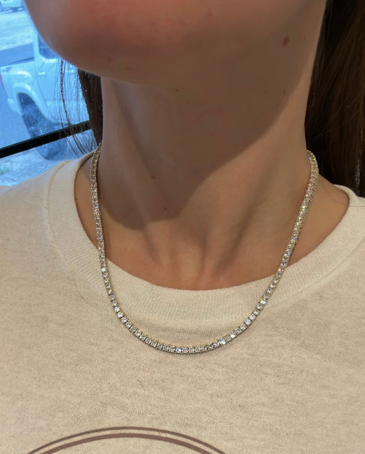 Tennis Chain gold-18” 3mm