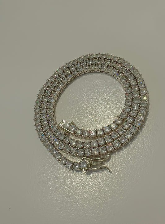 Tennis Chain gold-18” 3mm